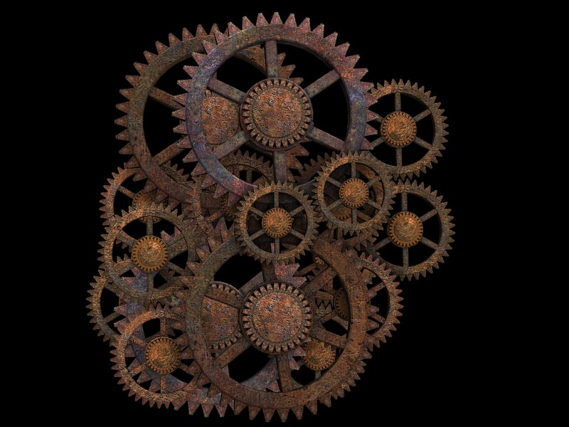 Industrial Revolution machinery